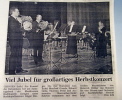 ...ein tolles Blasorchester als Begleitung