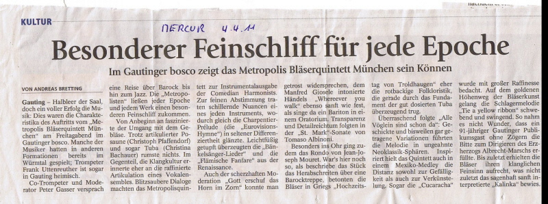 Metropolis im April 2011